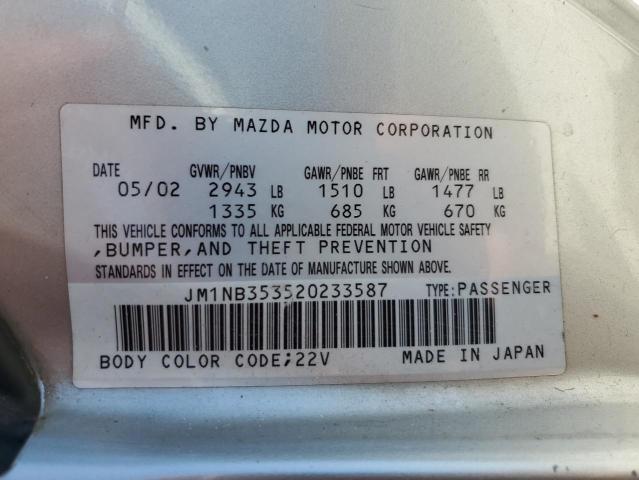 Photo 11 VIN: JM1NB353520233587 - MAZDA MX5 