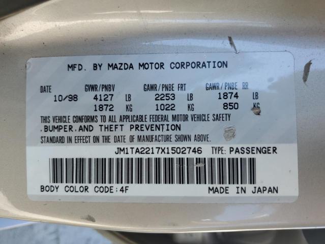 Photo 11 VIN: JM1TA2217X1502746 - MAZDA MILLENIA 