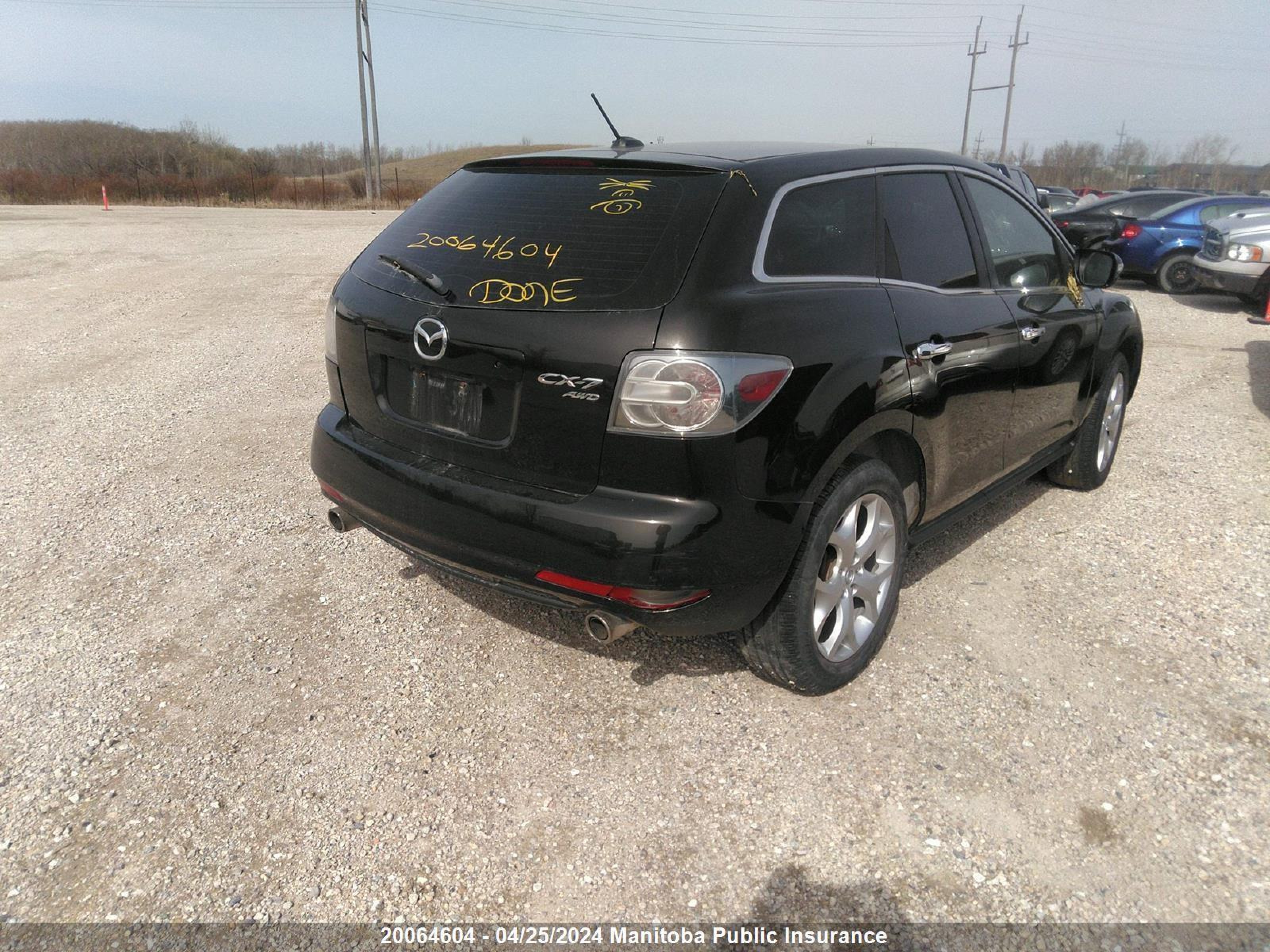 Photo 3 VIN: JM3ER4D31B0377731 - MAZDA CX-7 