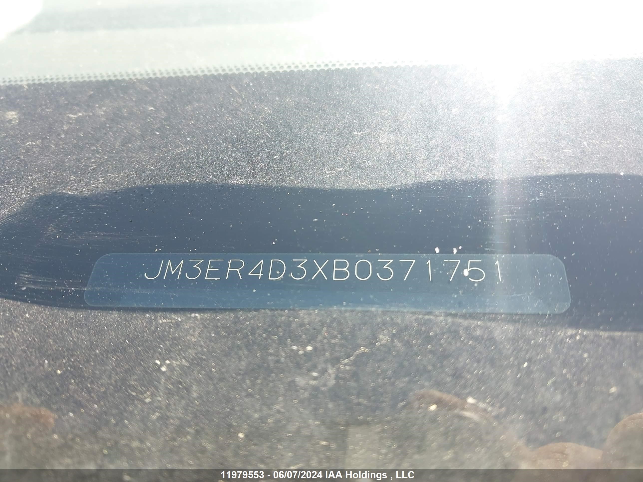 Photo 8 VIN: JM3ER4D3XB0371751 - MAZDA CX-7 