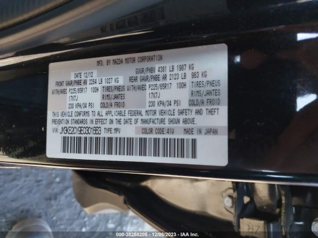 Photo 8 VIN: JM3KE2CY9E0301663 - MAZDA CX-5 