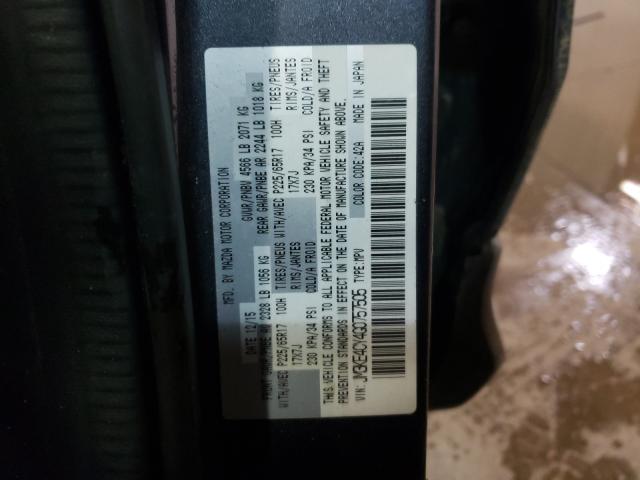 Photo 9 VIN: JM3KE4CY4G0757505 - MAZDA CX-5 