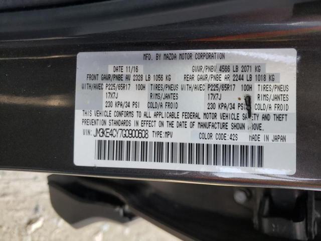 Photo 9 VIN: JM3KE4CY7G0900608 - MAZDA CX-5 TOURI 