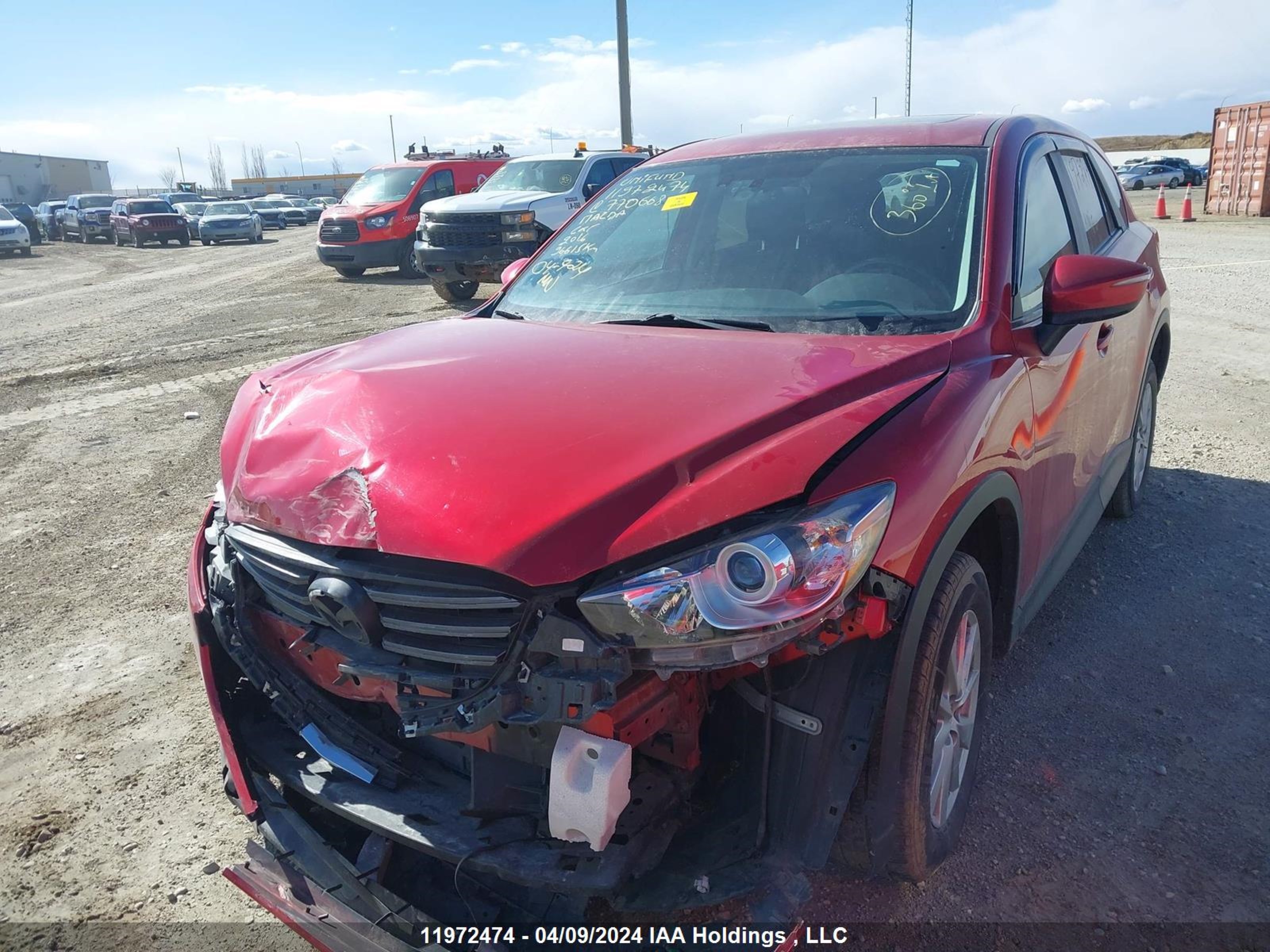 Photo 1 VIN: JM3KE4CY9G0770668 - MAZDA CX-5 