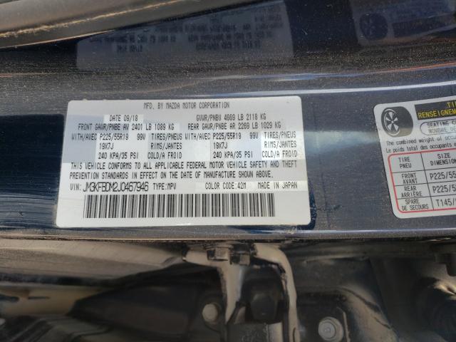 Photo 9 VIN: JM3KFBDM2J0467946 - MAZDA CX-5 GRAND 