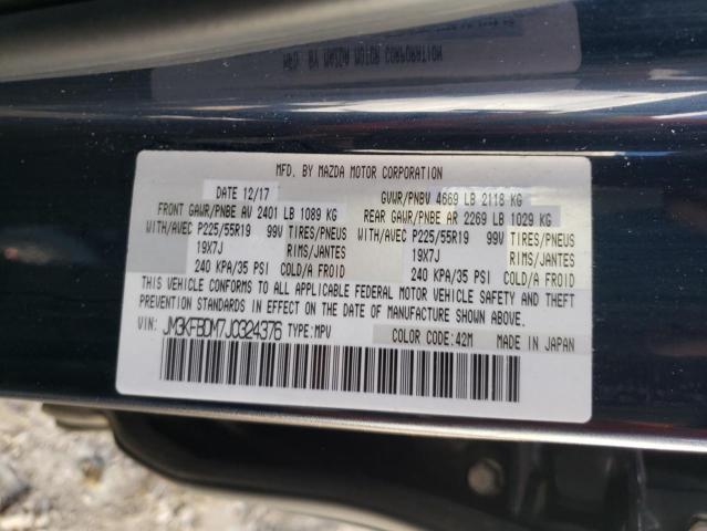 Photo 9 VIN: JM3KFBDM7J0324376 - MAZDA CX-5 GRAND 