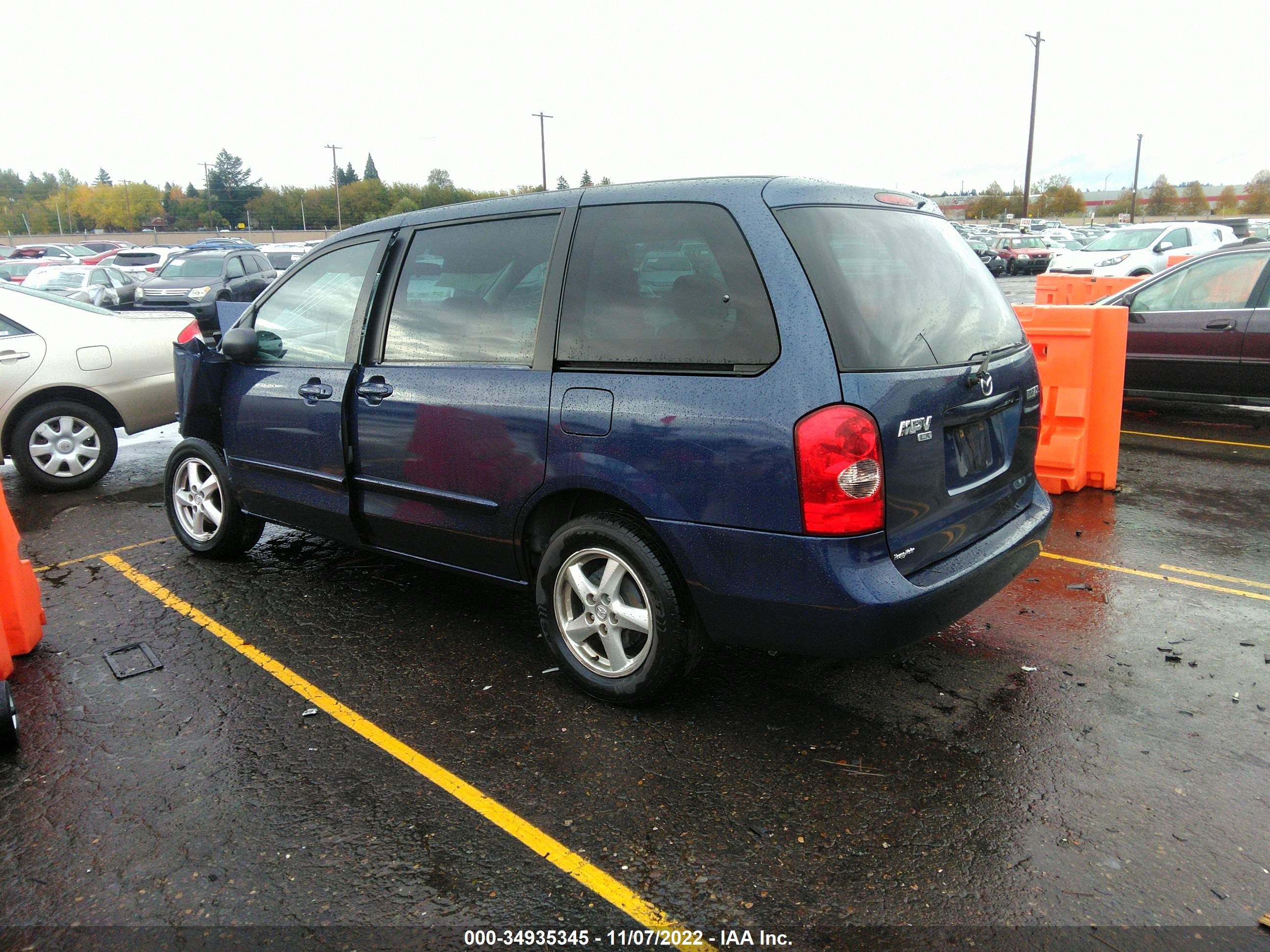 Photo 2 VIN: JM3LW28A430374482 - MAZDA MPV 