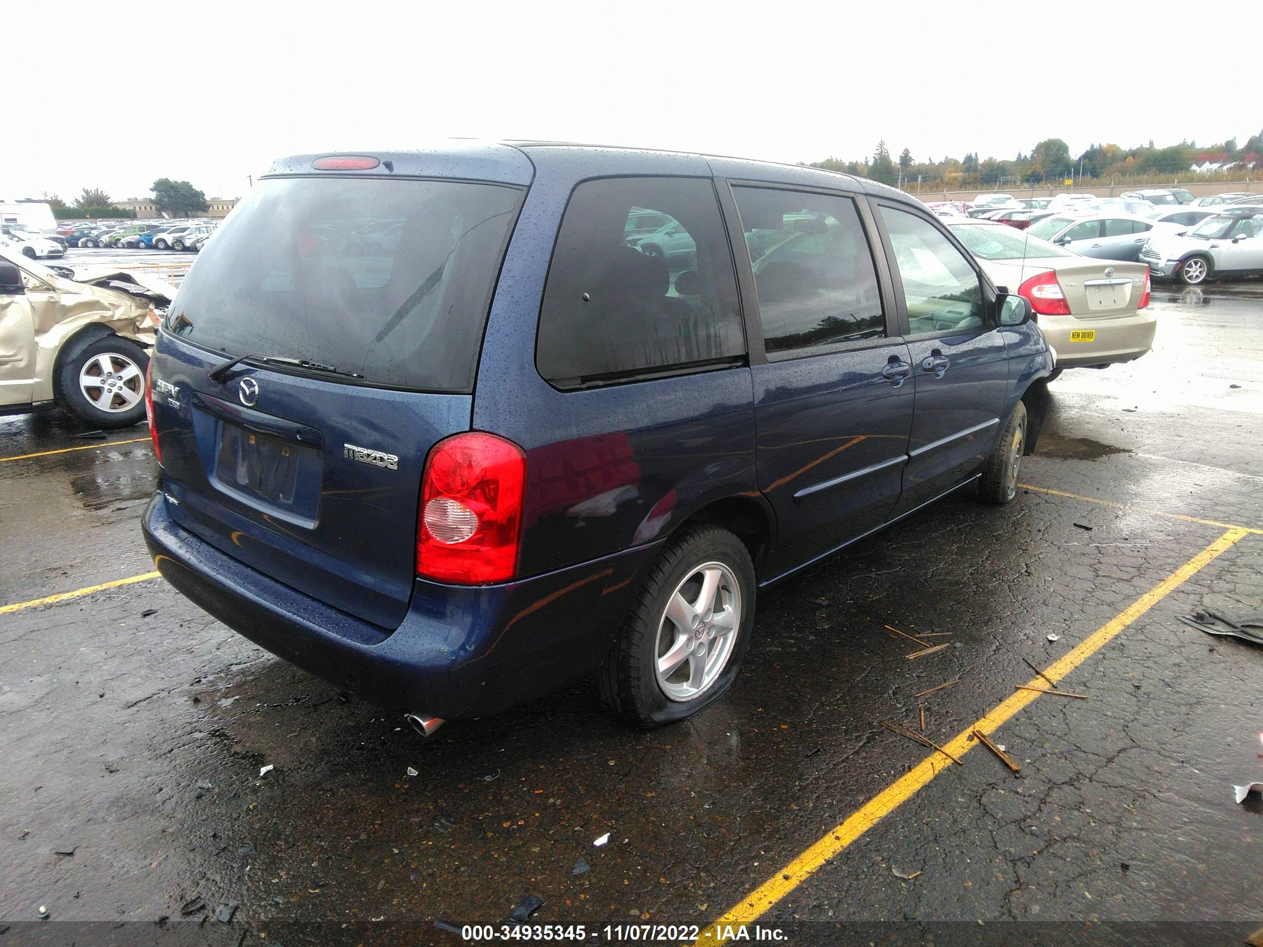 Photo 3 VIN: JM3LW28A430374482 - MAZDA MPV 