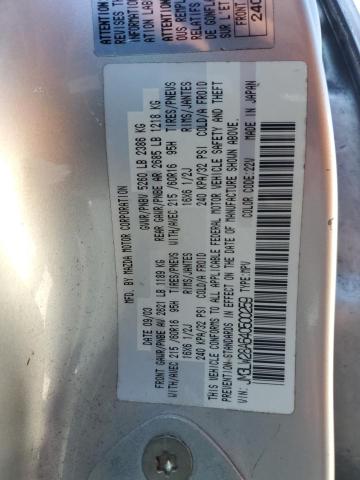 Photo 12 VIN: JM3LW28A640500259 - MAZDA MPV 