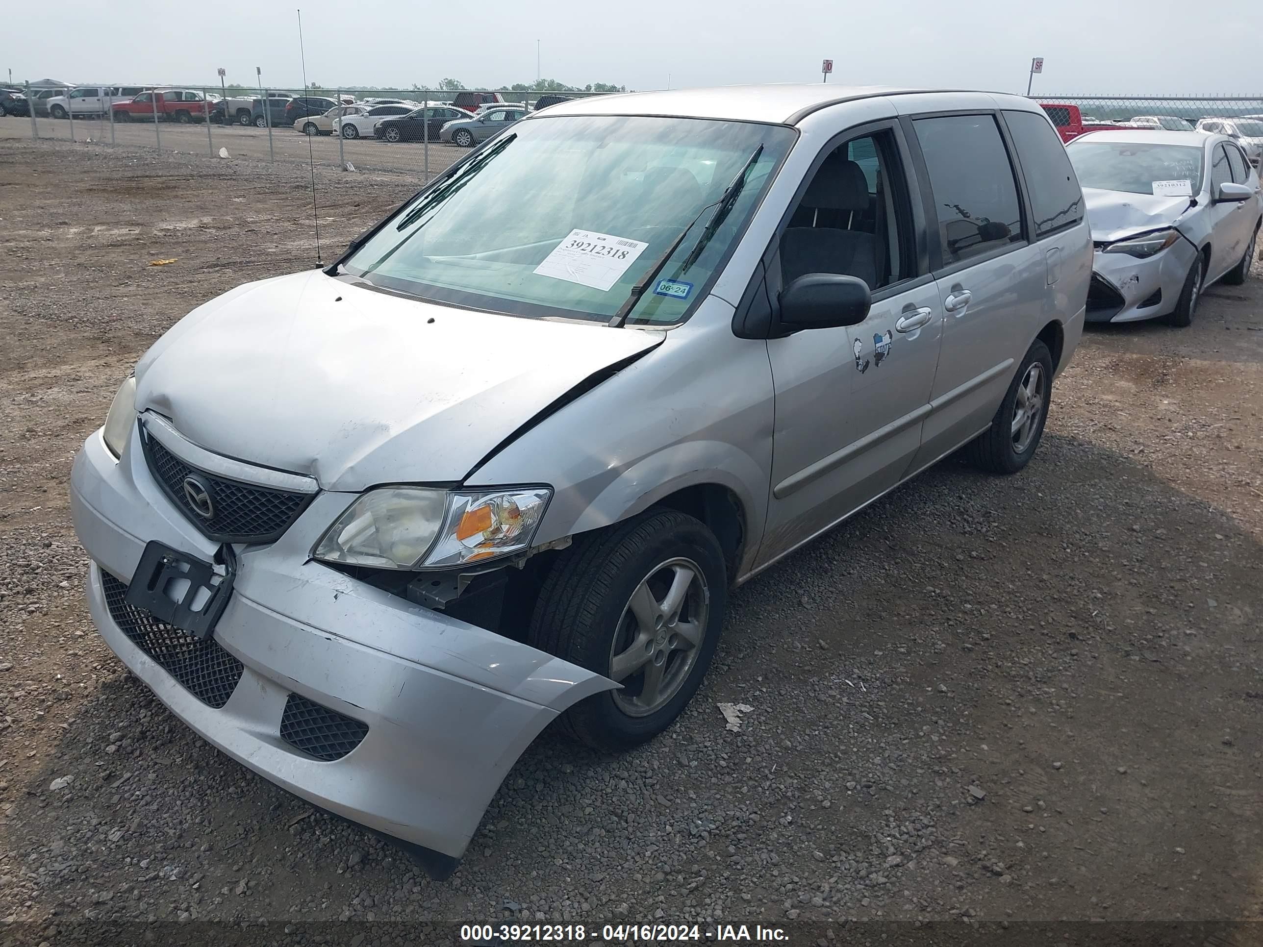 Photo 1 VIN: JM3LW28A830371603 - MAZDA MPV 