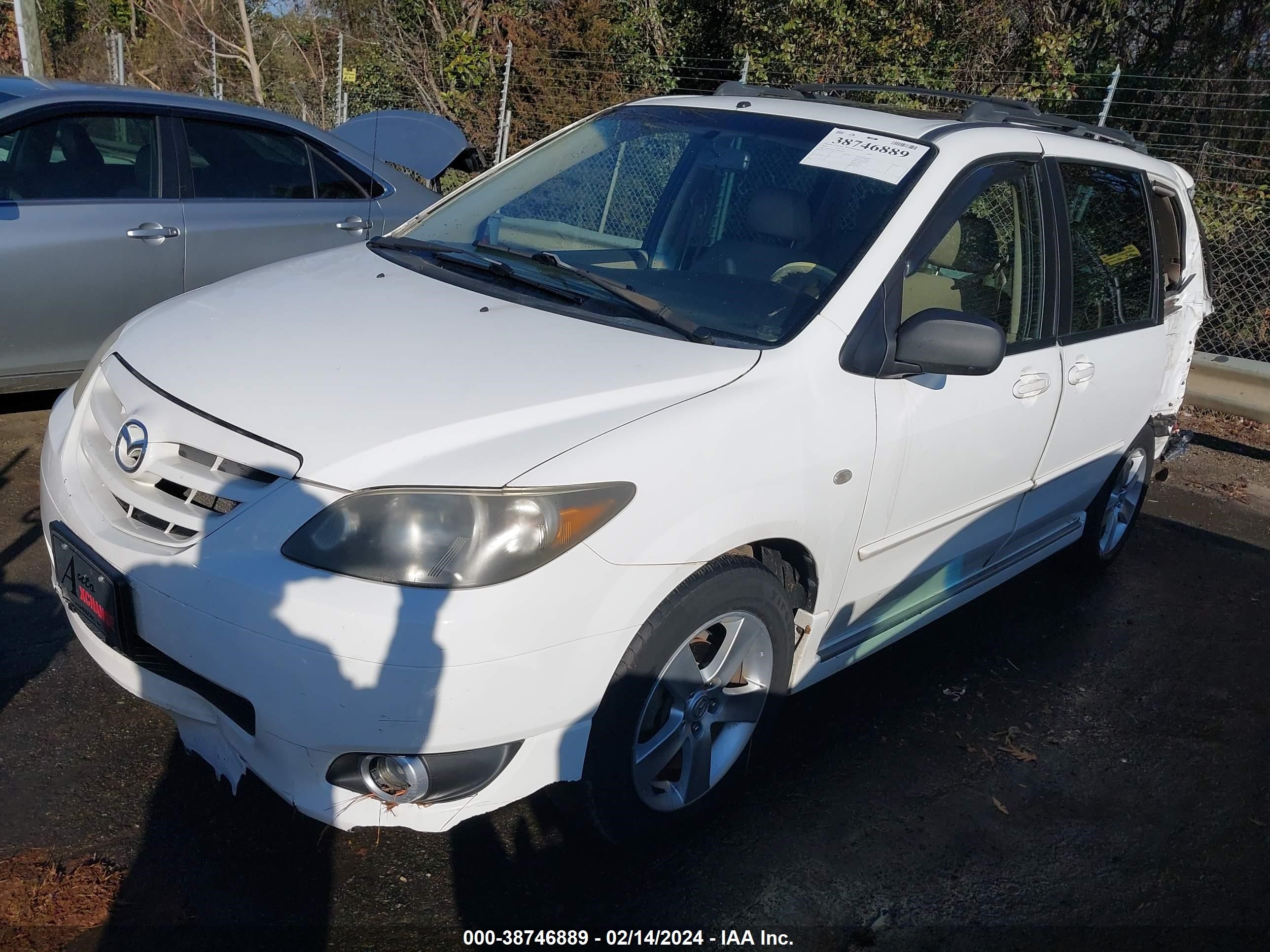 Photo 1 VIN: JM3LW28J240515664 - MAZDA MPV 