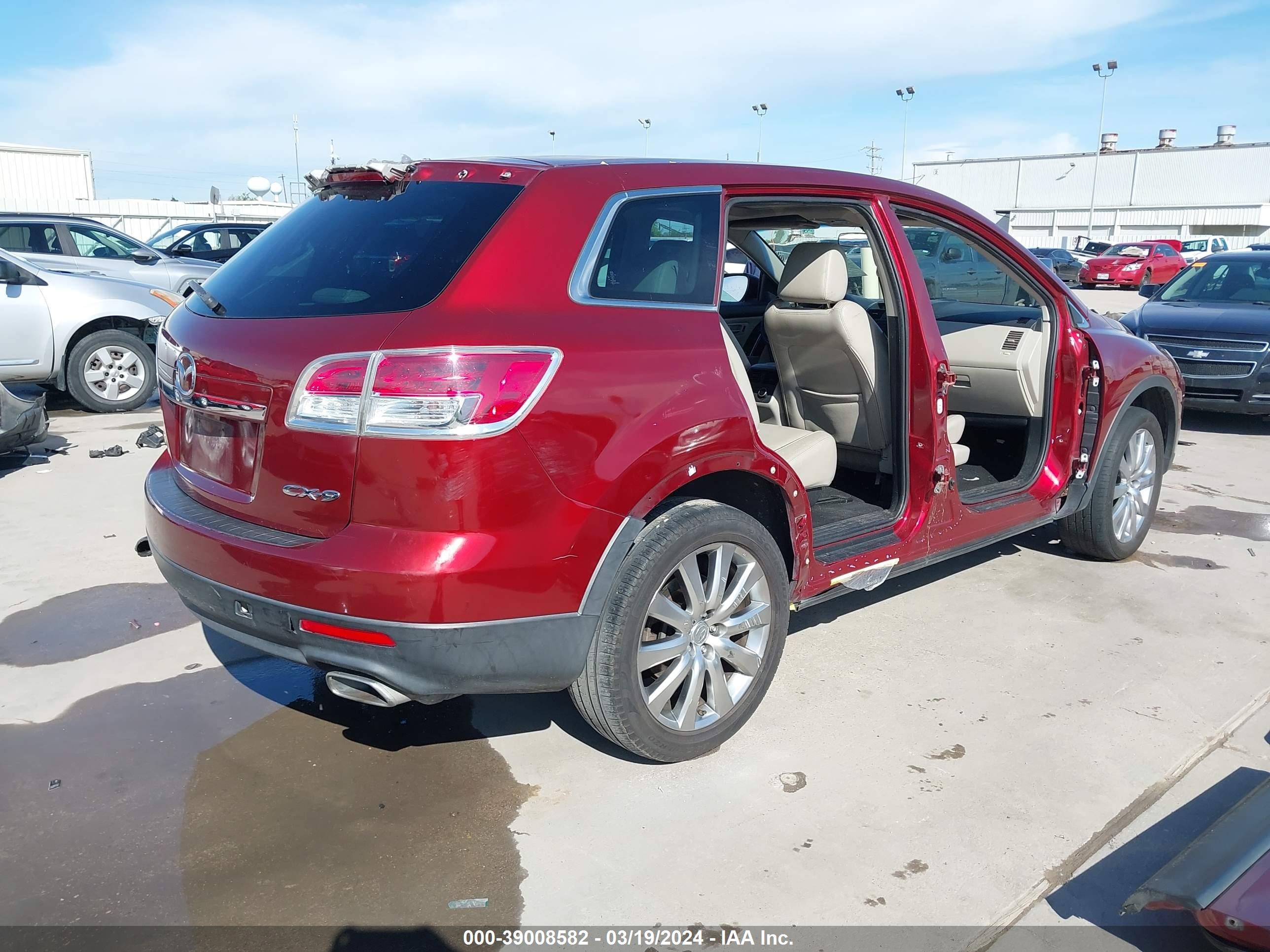 Photo 3 VIN: JM3TB28A380121883 - MAZDA CX-9 