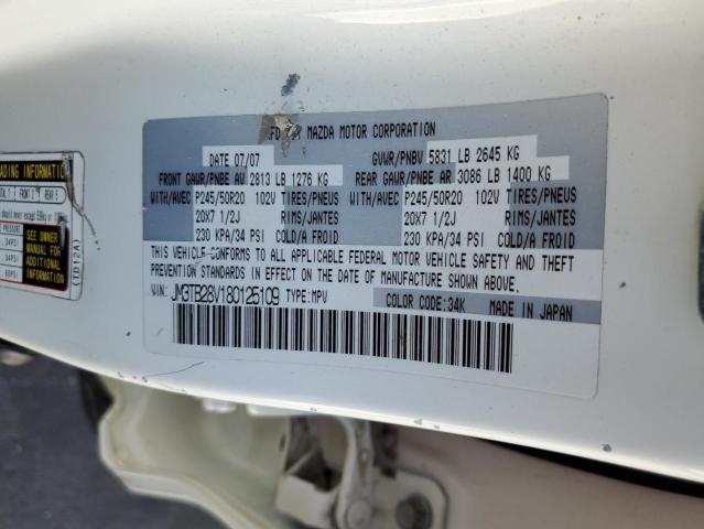 Photo 12 VIN: JM3TB28V180125109 - MAZDA CX-9 