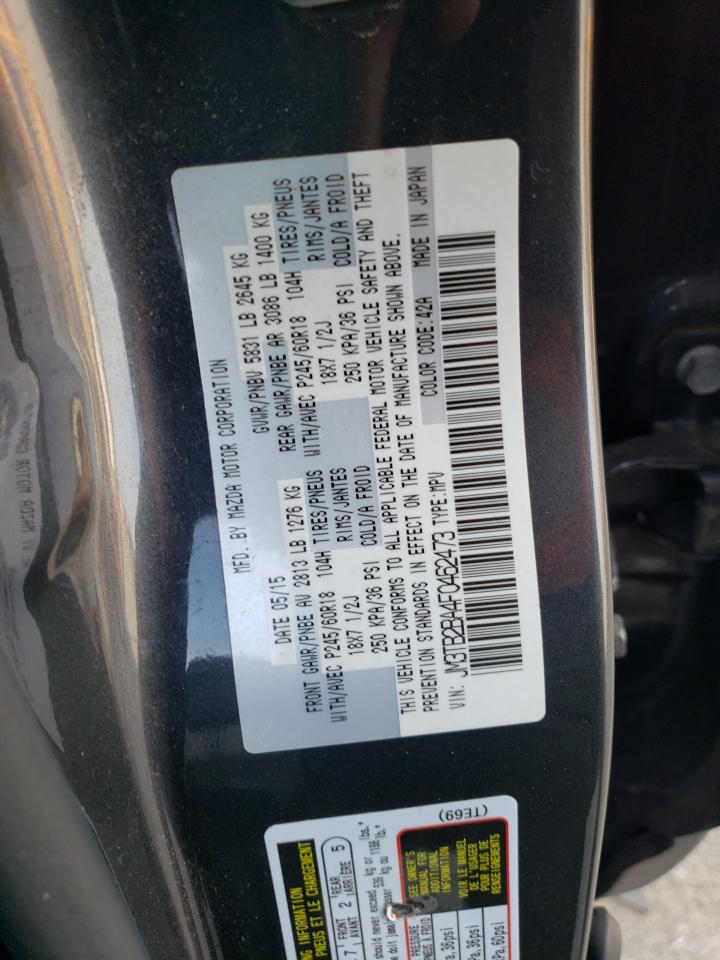 Photo 11 VIN: JM3TB2BA4F0462473 - MAZDA CX-9 