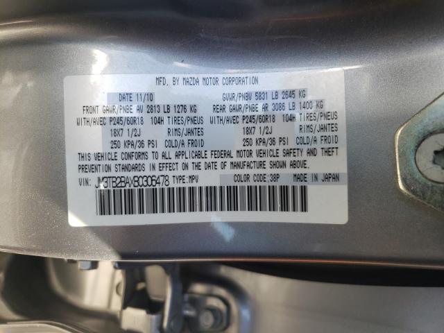 Photo 9 VIN: JM3TB2BAXB0306478 - MAZDA CX-9 