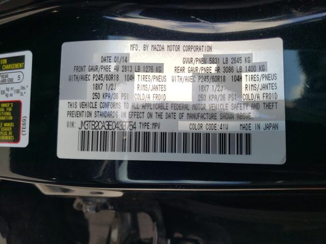 Photo 9 VIN: JM3TB2CA3E0433754 - MAZDA CX-9 TOURI 