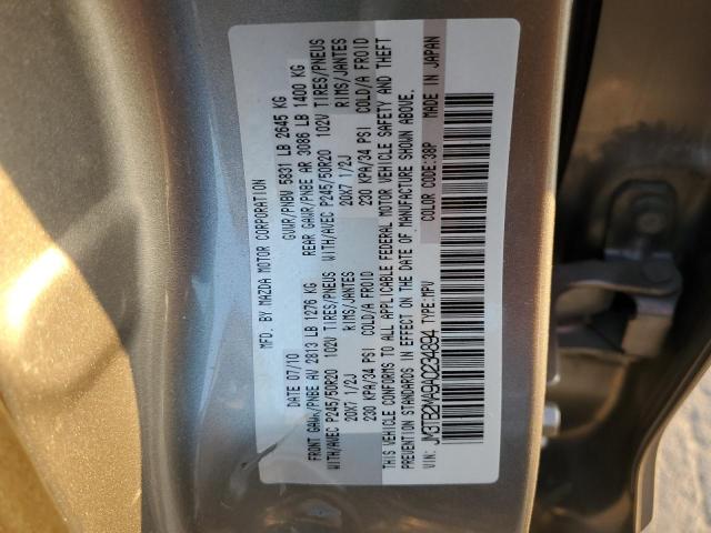 Photo 12 VIN: JM3TB2MA9A0234894 - MAZDA CX-9 