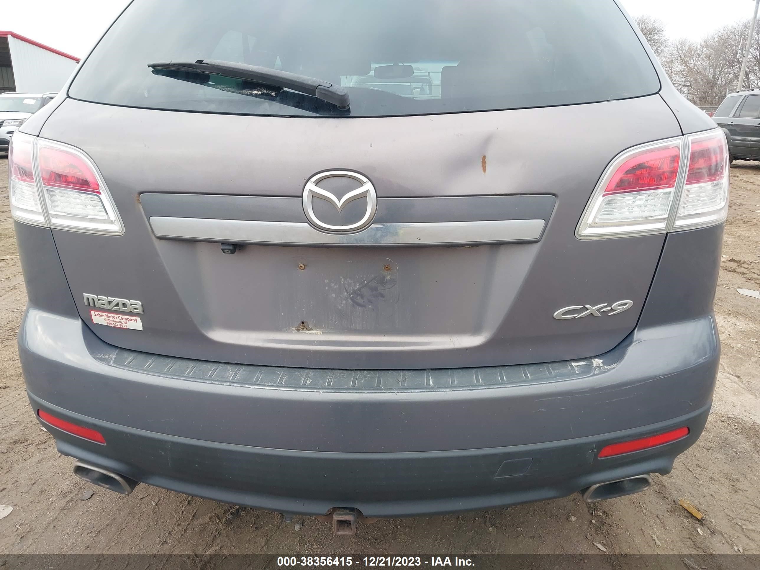 Photo 5 VIN: JM3TB38A280158624 - MAZDA CX-9 