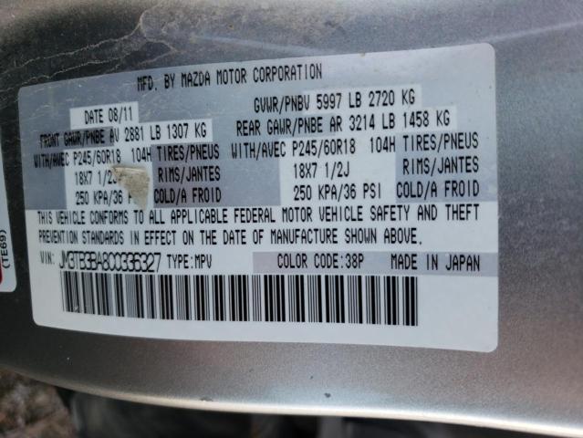 Photo 12 VIN: JM3TB3BA8C0336327 - MAZDA CX-9 