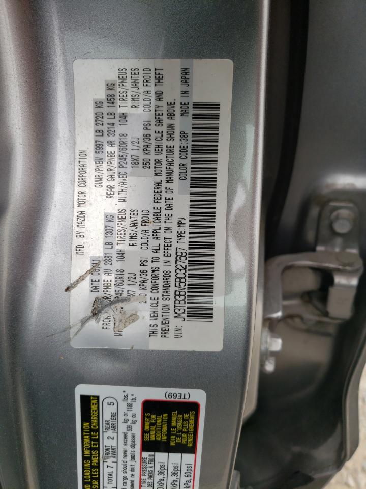 Photo 11 VIN: JM3TB3BV5B0327697 - MAZDA CX-9 