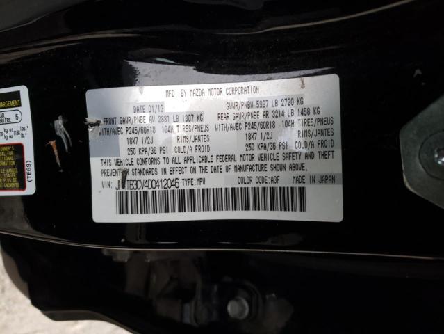 Photo 12 VIN: JM3TB3CV4D0412046 - MAZDA CX-9 