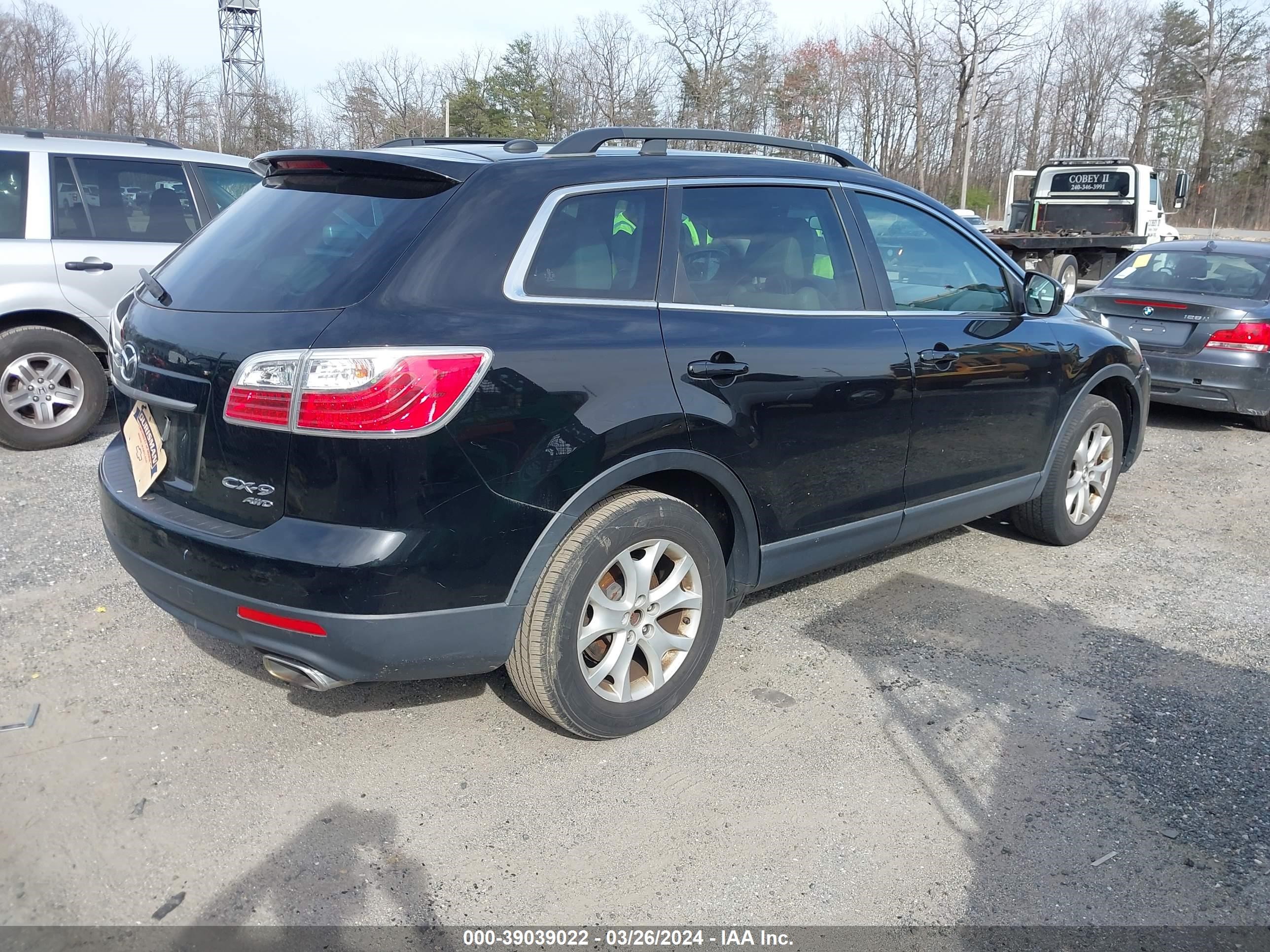 Photo 3 VIN: JM3TB3CV5C0364409 - MAZDA CX-9 