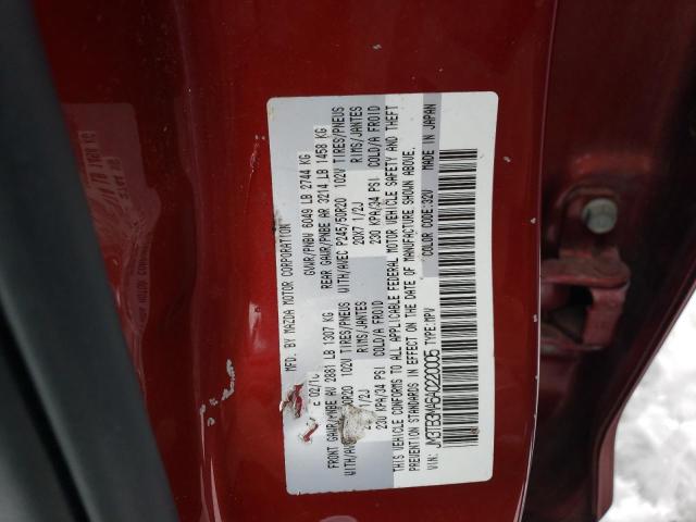 Photo 9 VIN: JM3TB3MA6A0220005 - MAZDA CX-9 