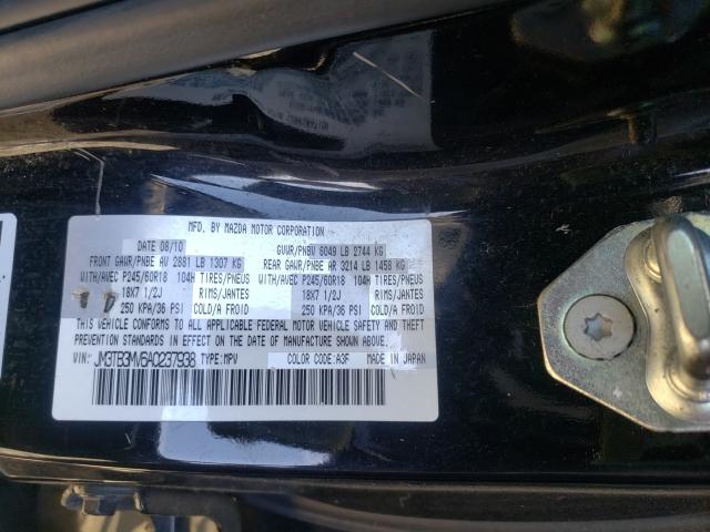 Photo 9 VIN: JM3TB3MV6A0237938 - MAZDA CX-9 