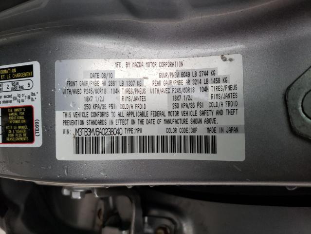 Photo 12 VIN: JM3TB3MV6A0238040 - MAZDA CX-9 