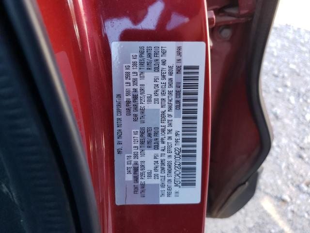 Photo 9 VIN: JM3TCACY2G0100422 - MAZDA CX-9 TOURI 