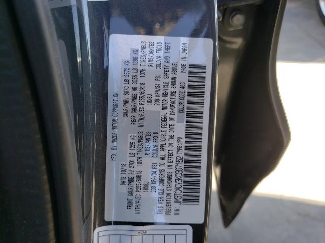 Photo 8 VIN: JM3TCACY3K0307152 - MAZDA CX-9 TOURI 