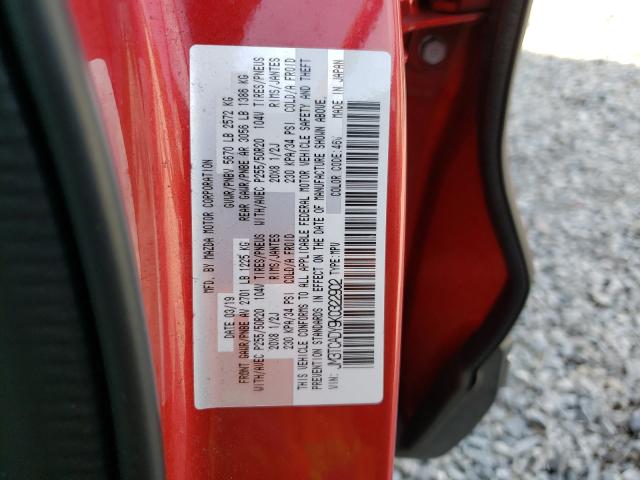 Photo 9 VIN: JM3TCADY9K0322902 - MAZDA CX-9 