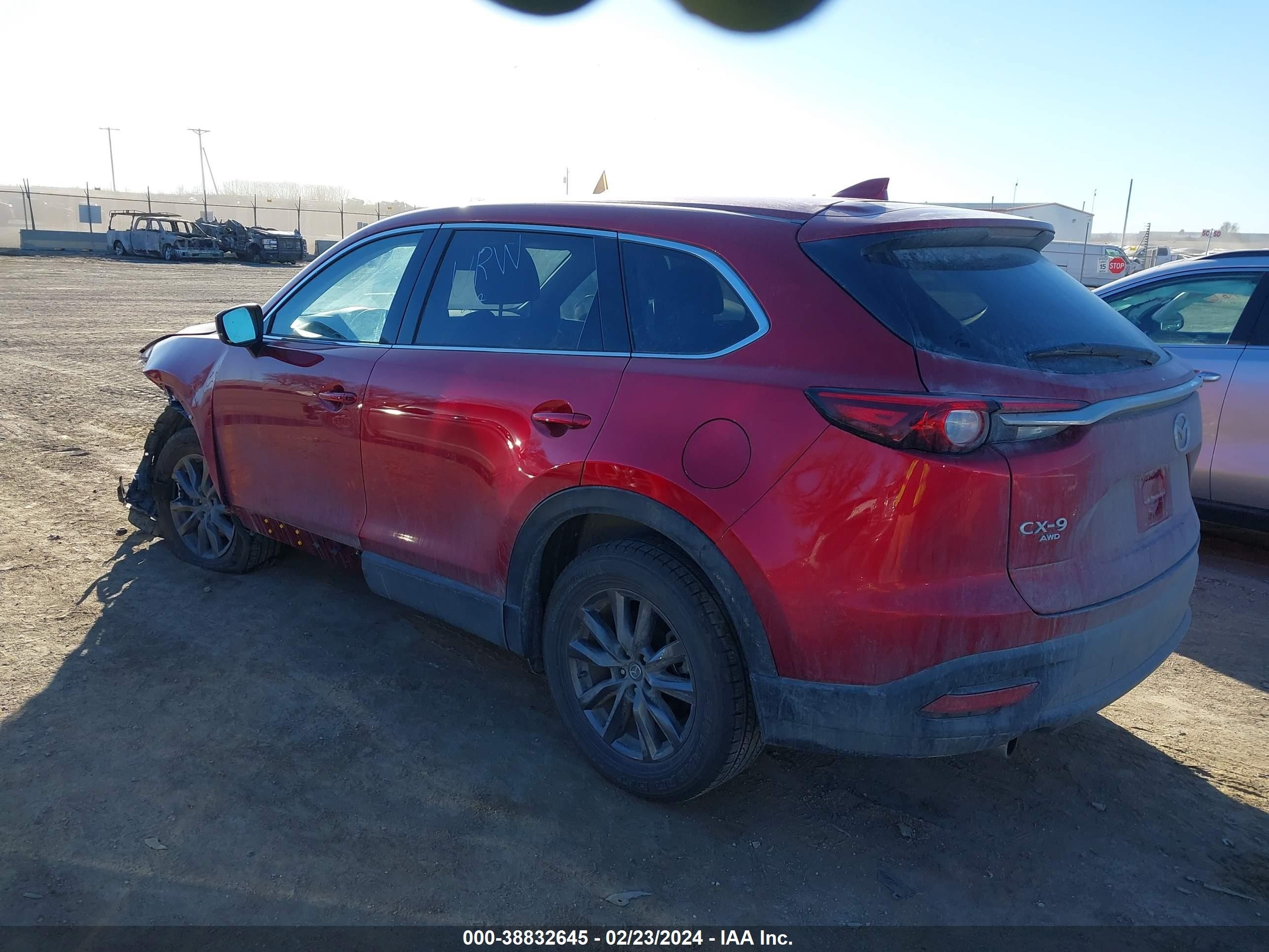 Photo 2 VIN: JM3TCBCY0P0657254 - MAZDA CX-9 