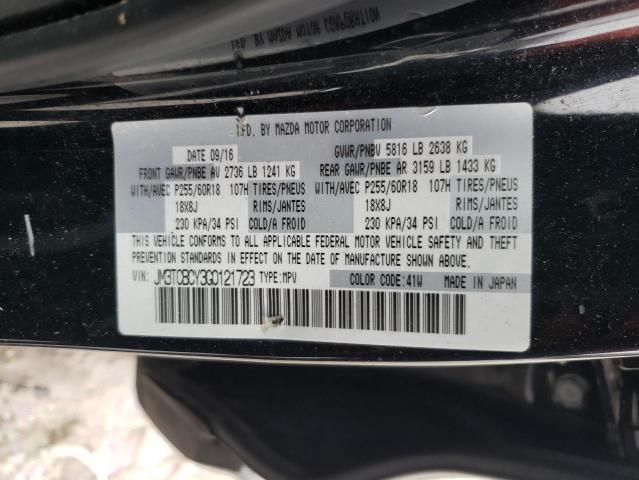 Photo 9 VIN: JM3TCBCY3G0121723 - MAZDA CX-9 TOURI 