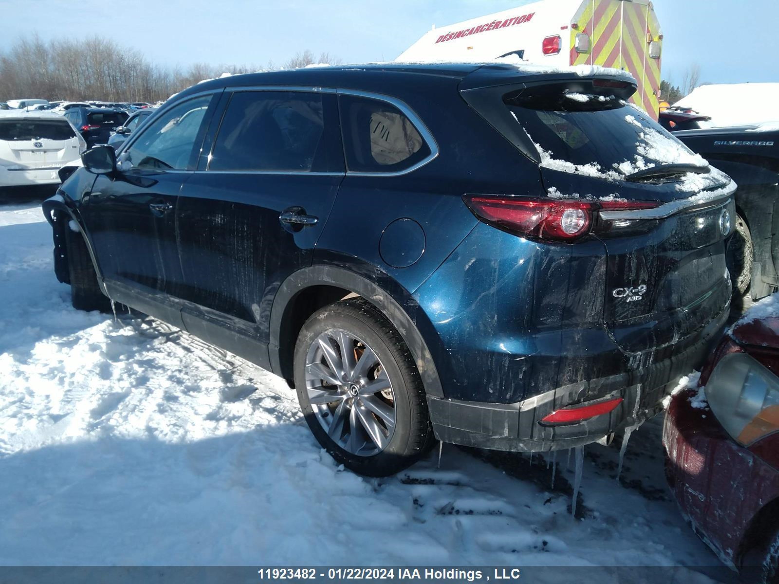 Photo 2 VIN: JM3TCBCY6P0658215 - MAZDA CX-9 