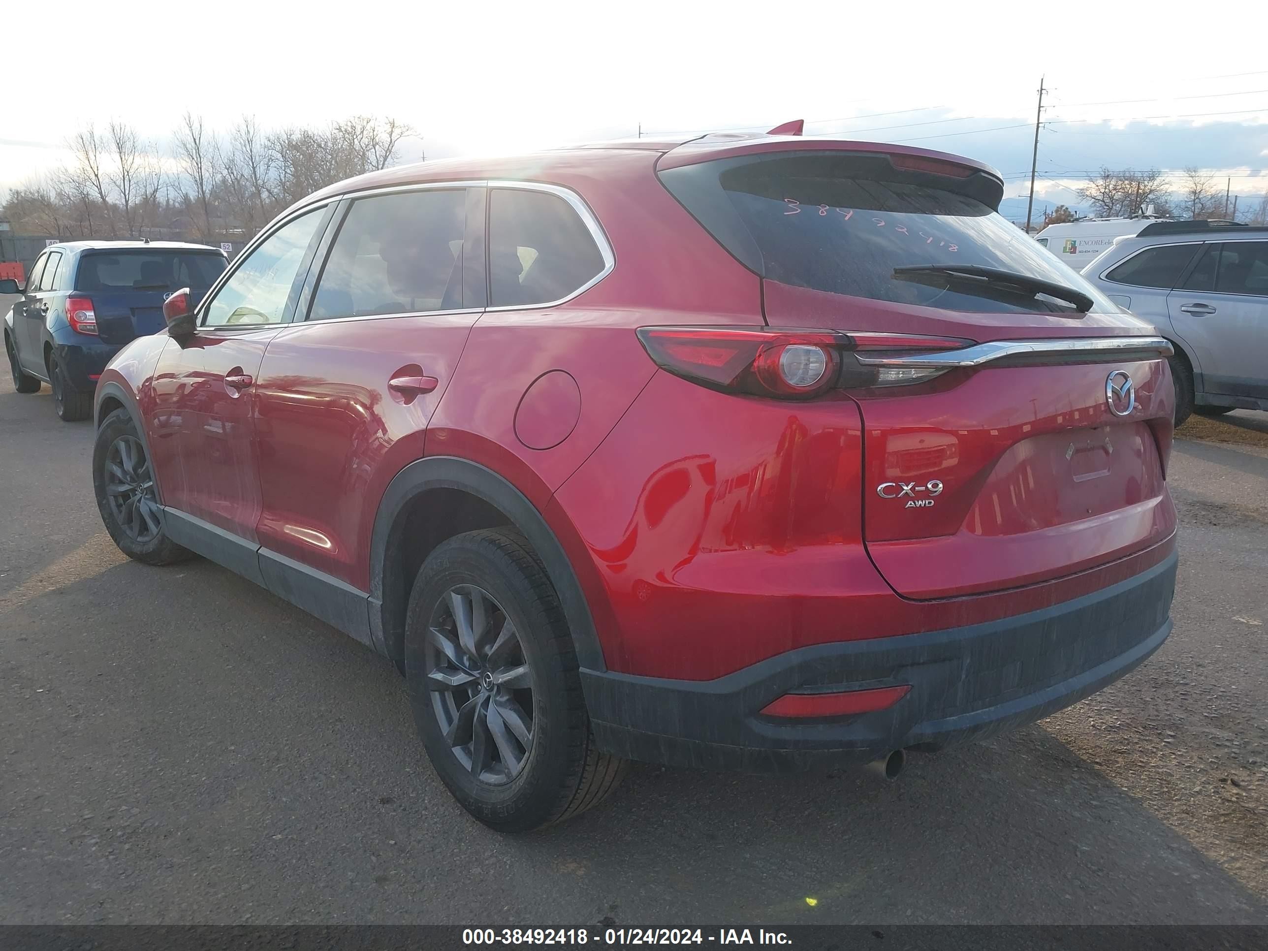 Photo 2 VIN: JM3TCBCY7N0607254 - MAZDA CX-9 