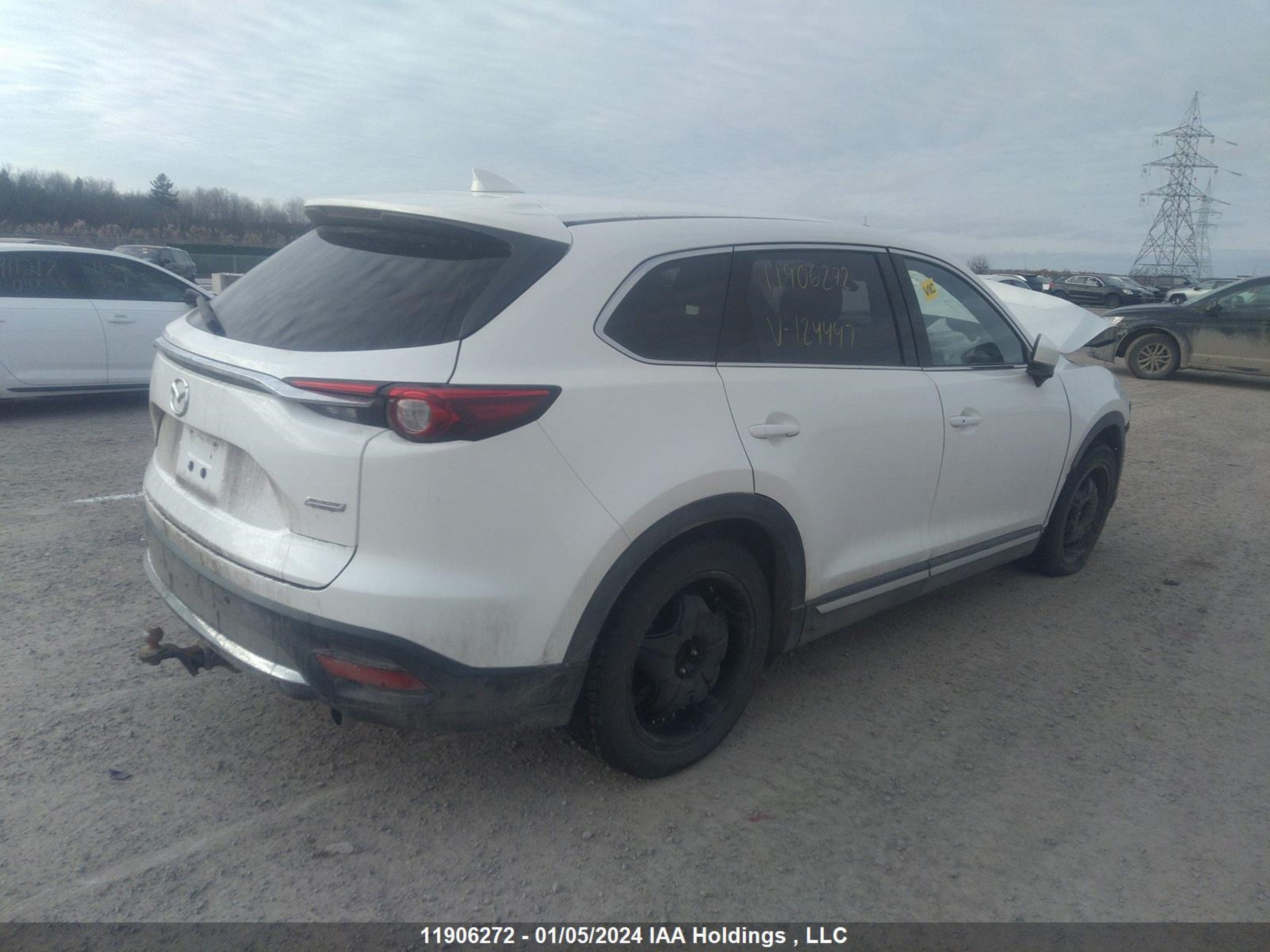 Photo 3 VIN: JM3TCBDY0G0124447 - MAZDA CX-9 