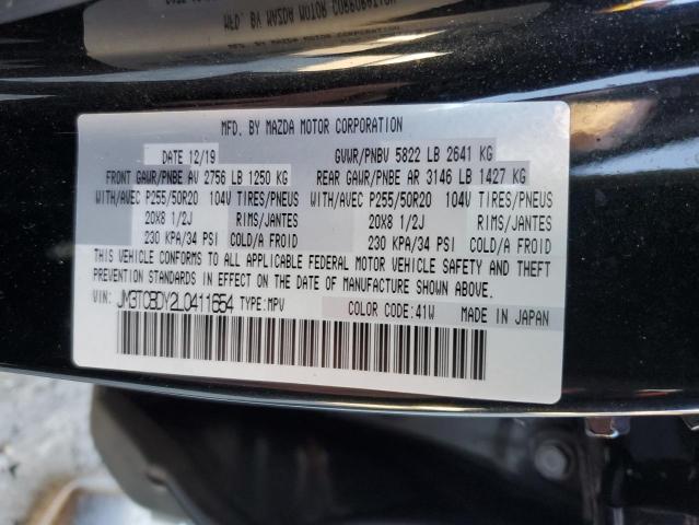 Photo 12 VIN: JM3TCBDY2L0411654 - MAZDA CX-9 GRAND 