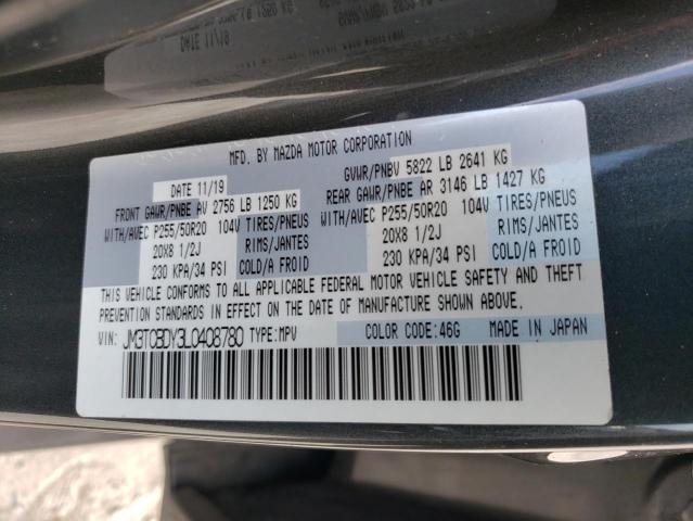 Photo 11 VIN: JM3TCBDY3L0408780 - MAZDA CX-9 GRAND 