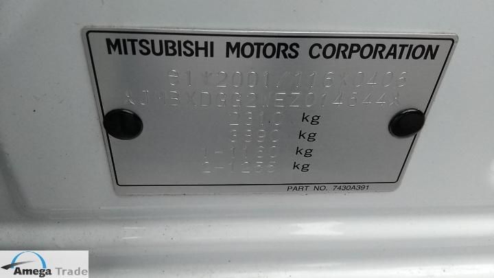 Photo 12 VIN: JMBXDGG2WEZ014644 - MITSUBISHI MITSUBISHI OUTLANDER 