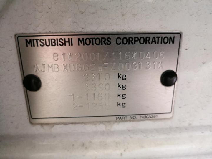 Photo 6 VIN: JMBXDGG2WFZ003131 - MITSUBISHI OUTLANDER 