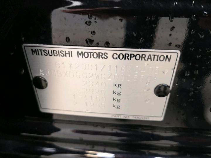 Photo 8 VIN: JMBXDGG2WGZ000860 - MITSUBISHI OUTLANDER 