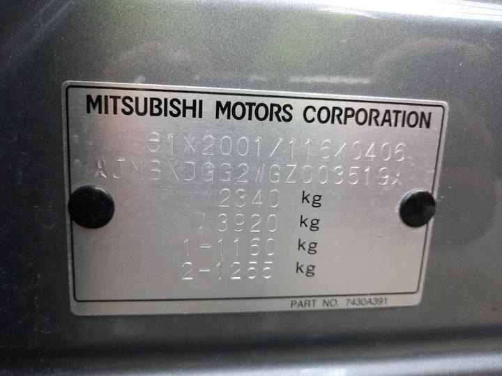 Photo 8 VIN: JMBXDGG2WGZ003519 - MITSUBISHI OUTLANDER PHEV 