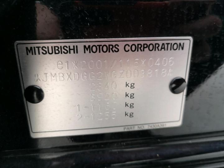 Photo 14 VIN: JMBXDGG2WGZ003818 - MITSUBISHI OUTLANDER 