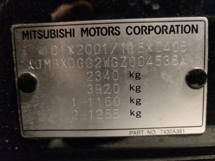 Photo 24 VIN: JMBXDGG2WGZ004536 - MITSUBISHI OUTLANDER 