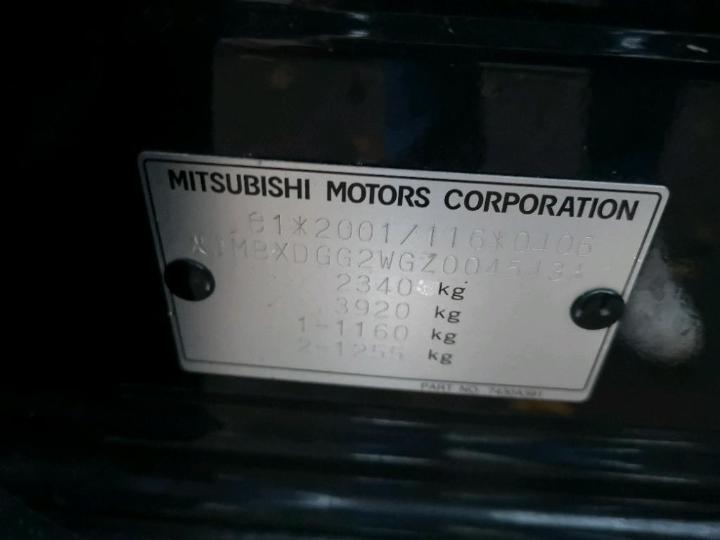 Photo 13 VIN: JMBXDGG2WGZ004543 - MITSUBISHI OUTLANDER 