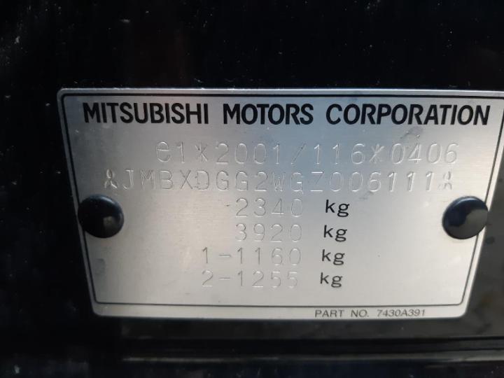 Photo 23 VIN: JMBXDGG2WGZ006111 - MITSUBISHI OUTLANDER 