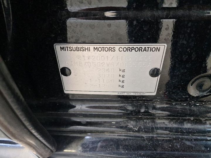 Photo 8 VIN: JMBXDGG2WGZ006505 - MITSUBISHI OUTLANDER 