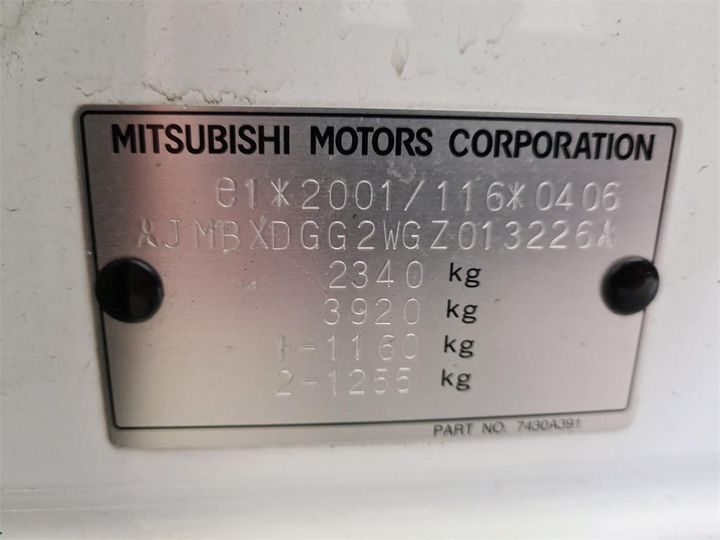 Photo 6 VIN: JMBXDGG2WGZ013226 - MITSUBISHI OUTLANDER 