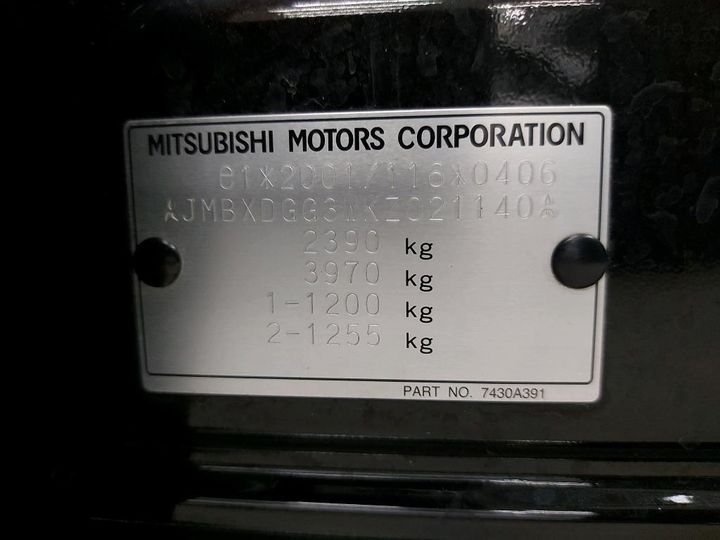 Photo 5 VIN: JMBXDGG3WKZ021140 - MITSUBISHI OUTLANDER 